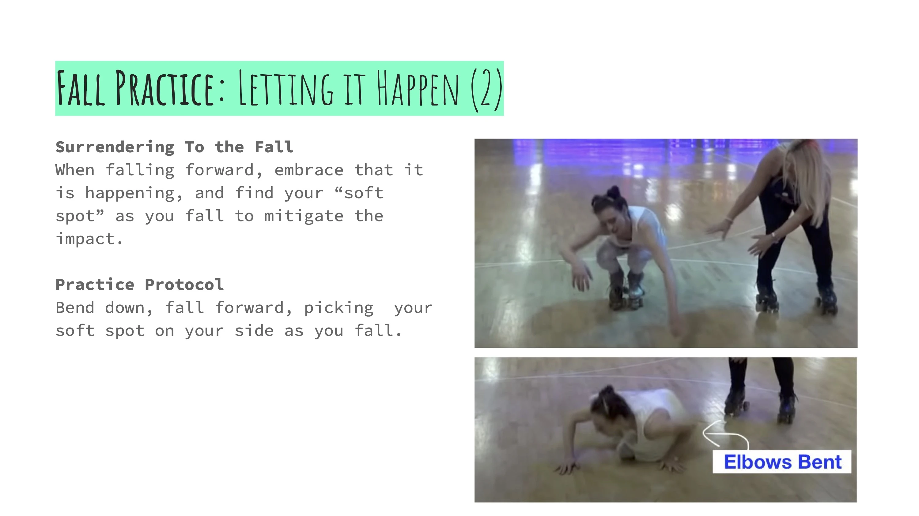 Fall practice: letting it happen part 2 — surrendering to the fall